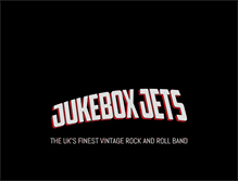 Tablet Screenshot of jukeboxjets.com
